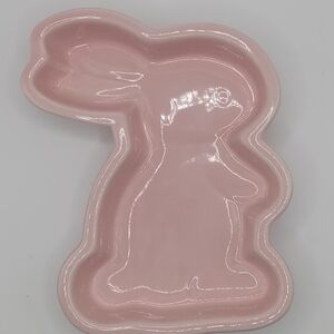 Pink Bunny-Shaped Soap Dish